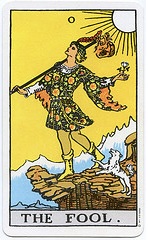 The Rider Waite Tarot's Fool card
